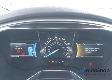 2014 Ford Fusion Se из США, поврежденный, VIN 3FA6P0HDXER216819